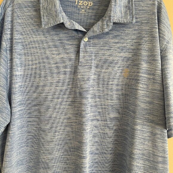 Izod Men Short Sleeve Pullover Polo T Shirt Size XXL - Picture 5 of 6